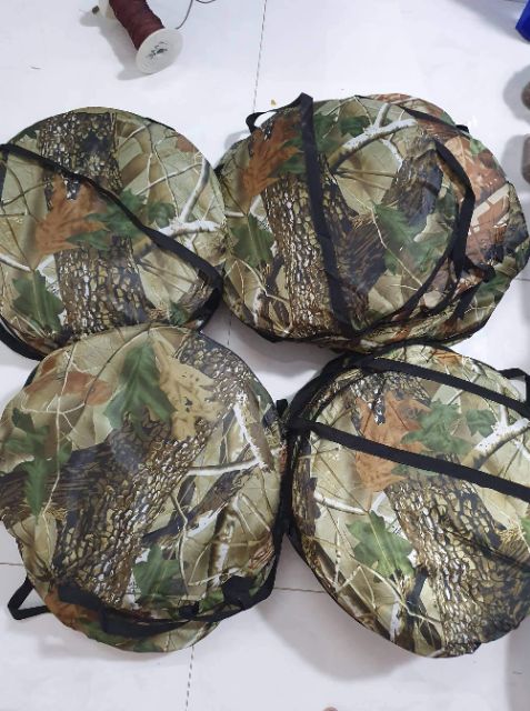 Lều ngụy trang săn bẩy chim.