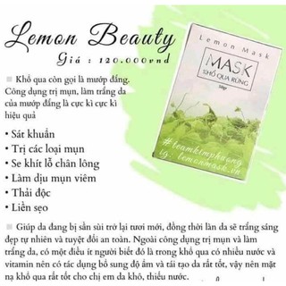 MASK KHỔ QUA RỪNG LEMON