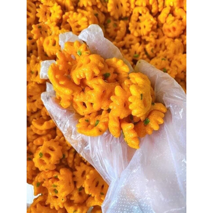 Snack Cua Mắm Hành Thái Lan, giòn ngon, hộp pet 250g