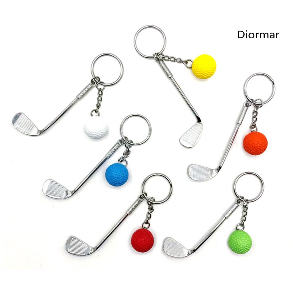 Móc Khóa Hình Quả Bóng Golf Thời Trang