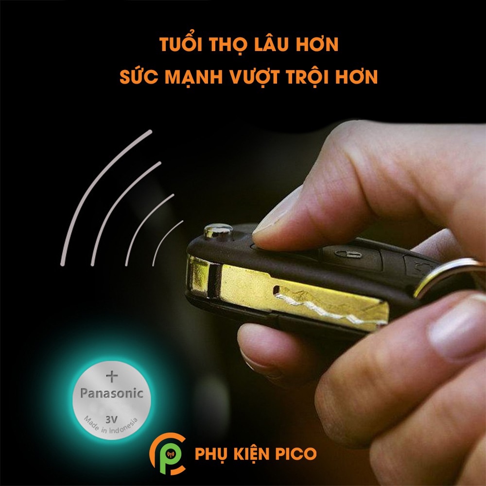 Pin chìa khóa ô tô Honda Jazz chính hãng Honda sản xuất tại Indonesia 3V Panasonic