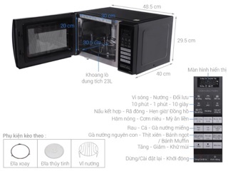 Lò vi sóng Panasonic NN-CT36HBYUE