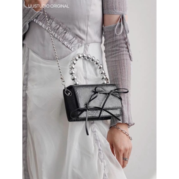 Túi đeo chéo/Túi sách cầm tay sang chảnh thắt nơ