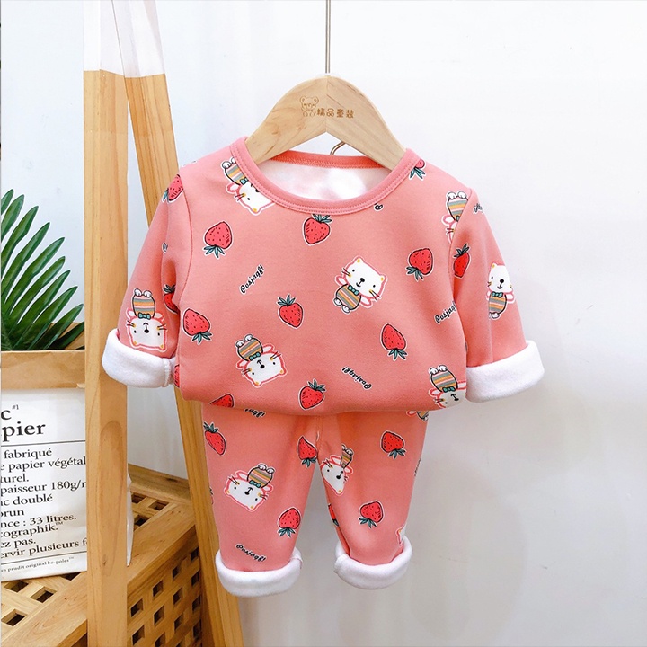 Bộ nỉ cho bé trai bé gái, bộ thu đông cho bé 8-18kg