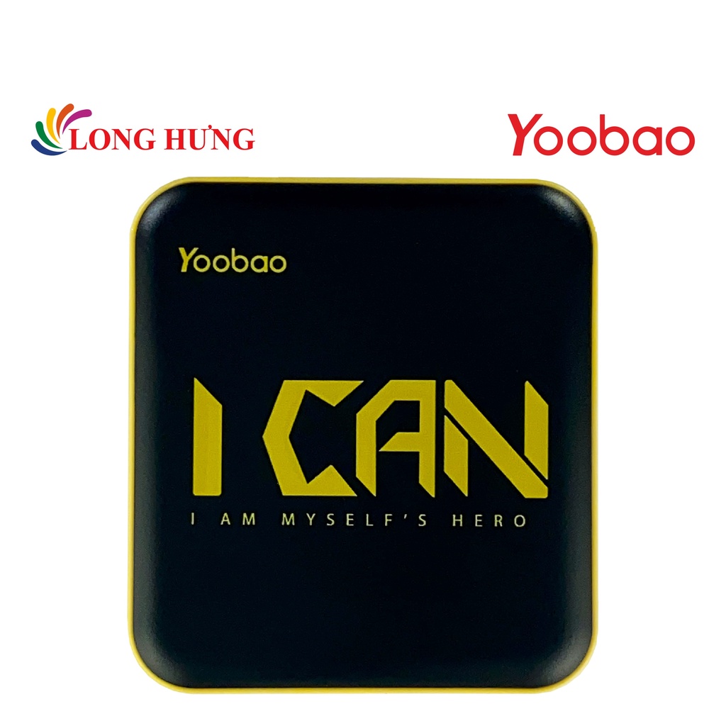 Sạc dự phòng Yoobao Power Bank 10400mAh YB-6024 - Hàng chính hãng - Nhỏ gọn tiện dụng, sạc nhiều thiết bị cùng lúc