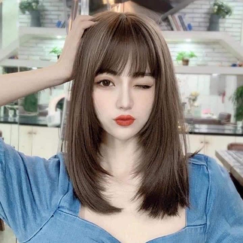 TÓC GIẢ LAYER NGẮN TÓC NHÂN TẠO