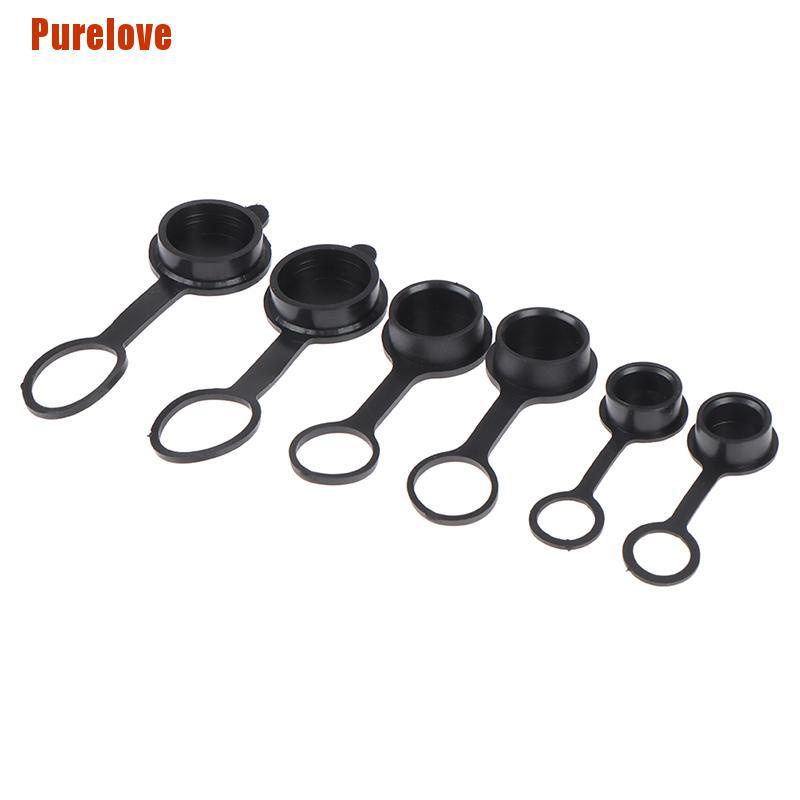 Bộ 10 Vỏ Bọc Ổ Cắm Điện Chống Bụi Không Thấm Nước Gx12 Gx16
