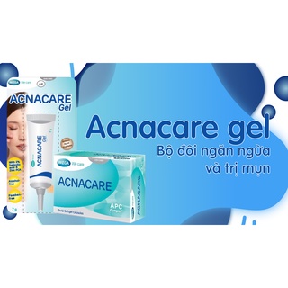 - acnacare gel - gel làm sạch tế bào chết, giảm mụn, giảm nhờn, làm mềm da
