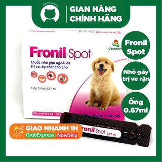 Fronil sport Phòng và điều trị ve, bọ chét trên chó