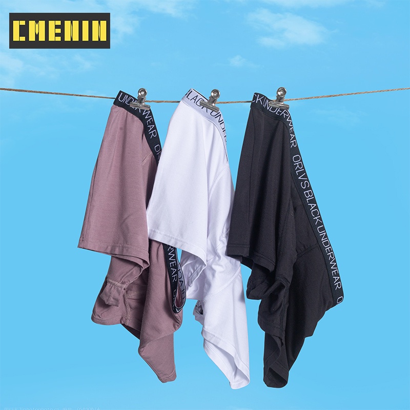 1 quần lót boxer CMENIN ORLVS lưng thấp in chữ gợi cảm cho nam OR6115