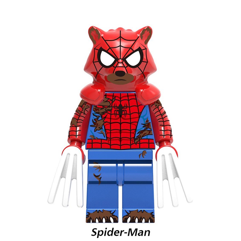 Đồ Chơi Lắp Ráp Mô Hình Nhân Vật Người Nhện Marvel