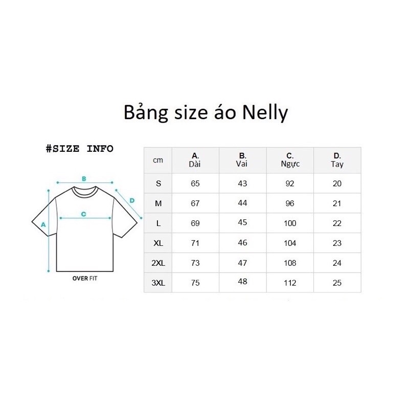Áo thun Nelly HeyBig Make It Rain màu Tím size L