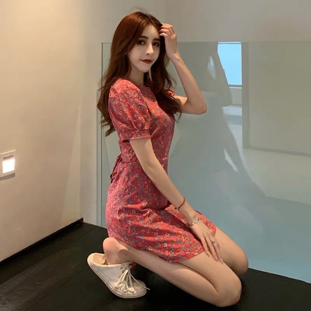 (Order 5-10days) Bigsize M-4XL Đầm hoa nhí ngoại cỡ 2020