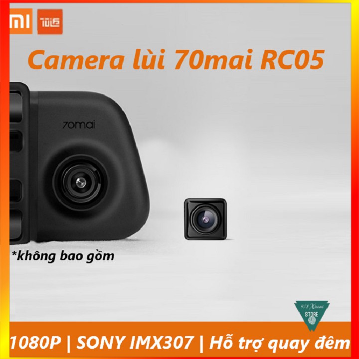 Camera lùi ô tô Xiaomi 70mai Midrive RC05 - Camera phụ ô tô Xiaomi 70mai - ChuyenMi