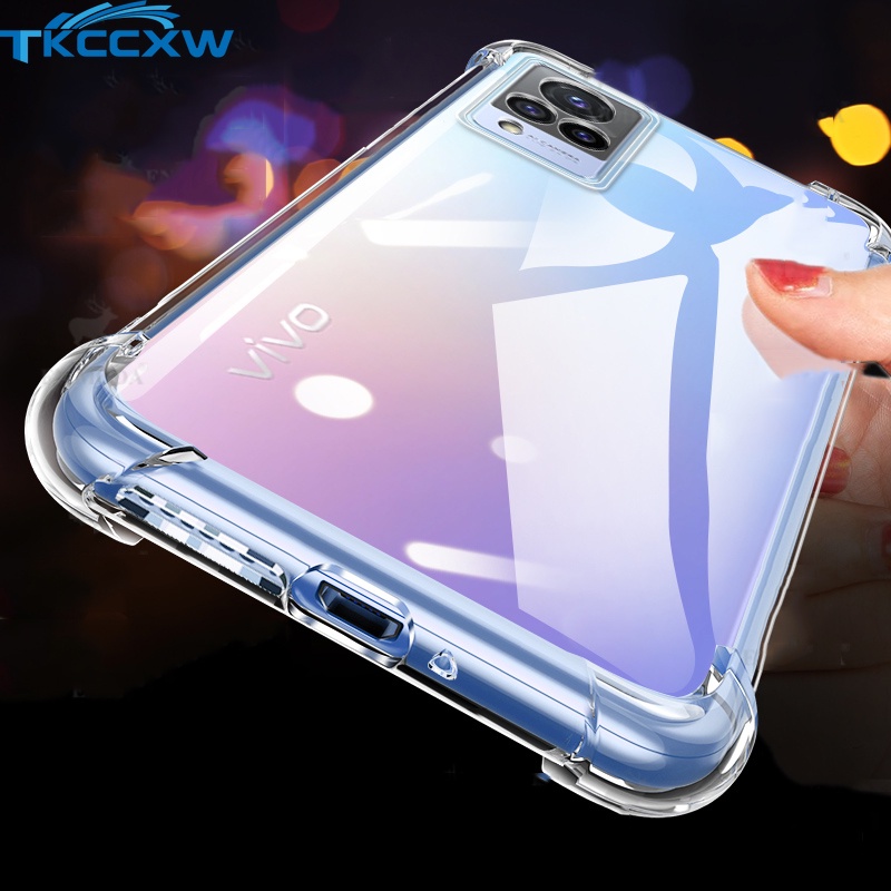 Ốp Điện Thoại Silicon Cho Vivo V21 V21E V20 Se V20 S10 X60 Pro Plus Y72 Y20 Y20S Y20I Y12A Y12S Y11S Y50 Y30I Y51 Y31