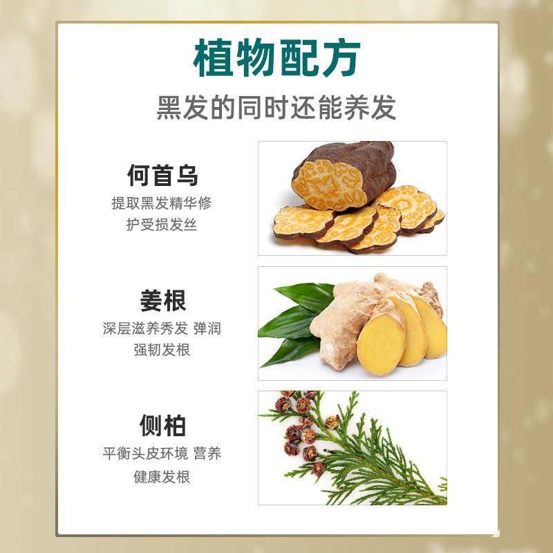 [Hàng mới về] Dầu gội đầu nhuộm đen tóc 5 phút thành phần noni thực vật cho tóc bạc và tóc trắng