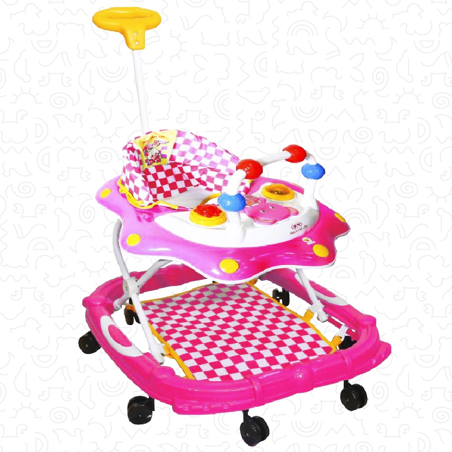 Xe Tập Đi Nhựa Chợ Lớn L4 Con Mèo ĐK  Cho Bé Từ 6 đến 12 Tháng - M1622A-XTĐ