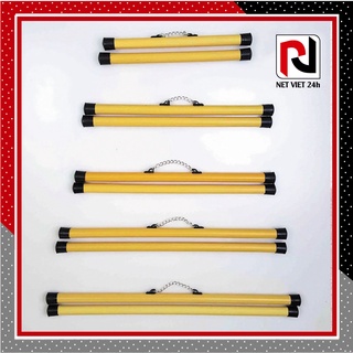 Combo 100 bộ Ống sáo trúc nhựa nẹp lịch, treo tranh ảnh, tranh thư pháp kích thước 30cm, 40cm và 50cm - Giá sỉ