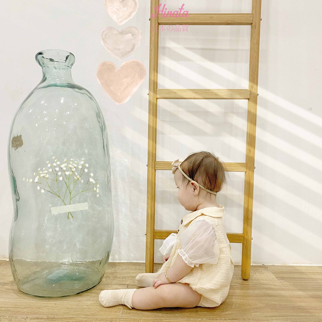 Set Bodysuit dễ thương cho bé gái HINATA BF54