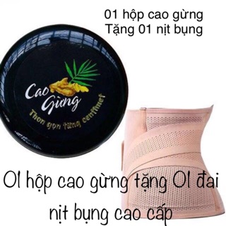CAO GỪNG GIẢM MỠ SAU SINH.