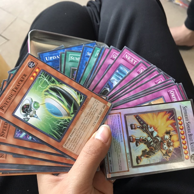 Thẻ bài magic YuGi Oh! Hộp sắt (40 thẻ bài) nhiều mẫu