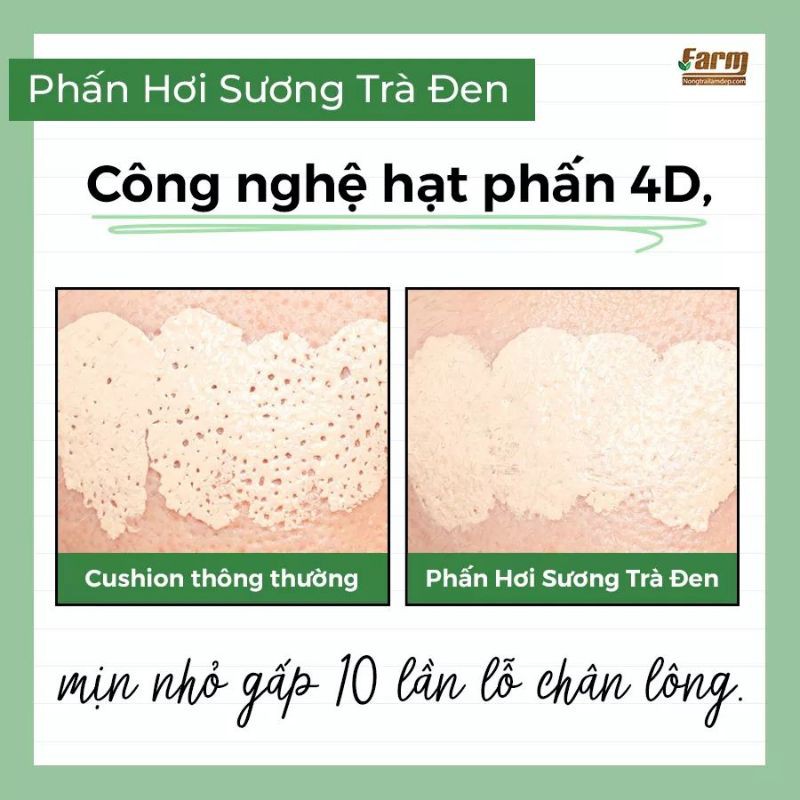 Phấn hơi sương Sky trà đen