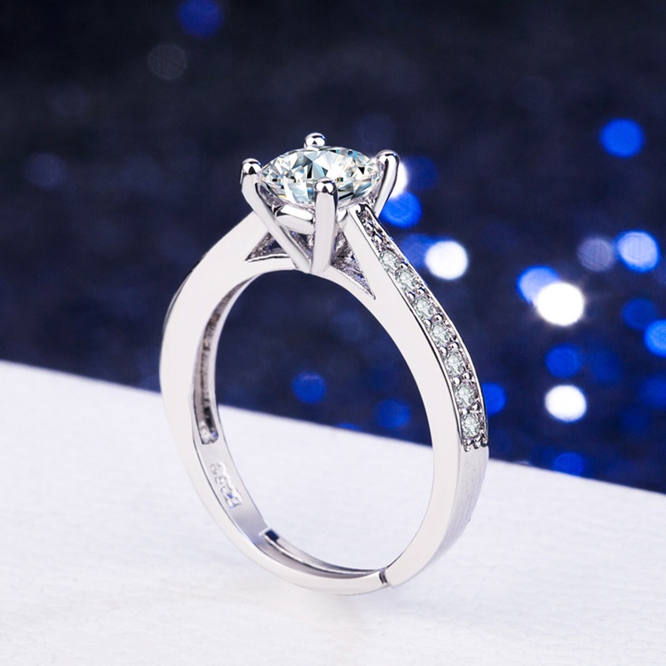 Nhẫn nữ thời trang nhỏ xinh, bạc Ý S925 - N81