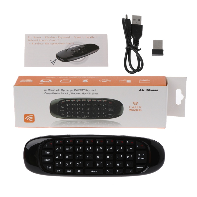 Bàn PhíM Mini Air + ChuộT Bay Không Dây W1 C120