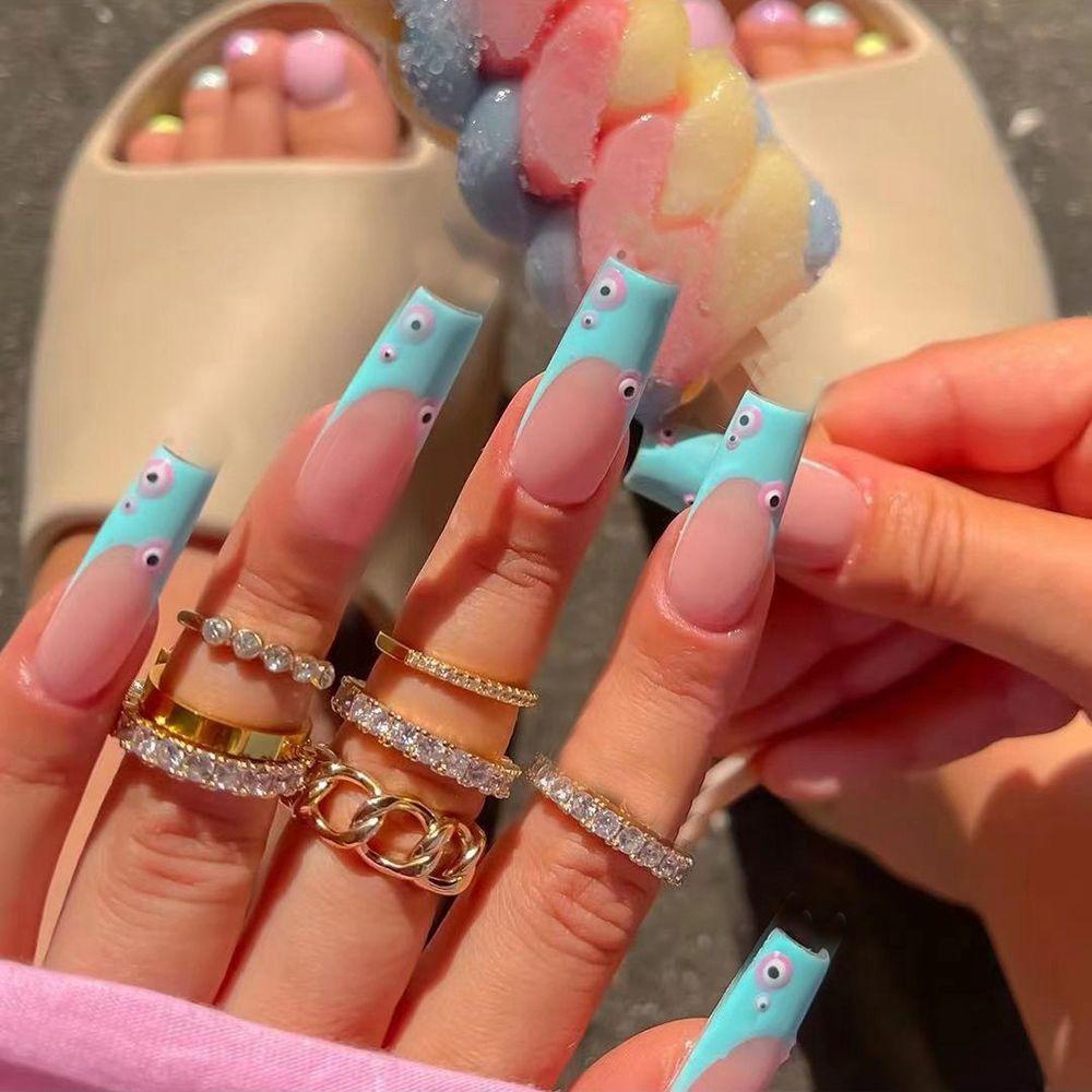 Bộ 1 24 Móng Tay Giả Chất Lượng Cao