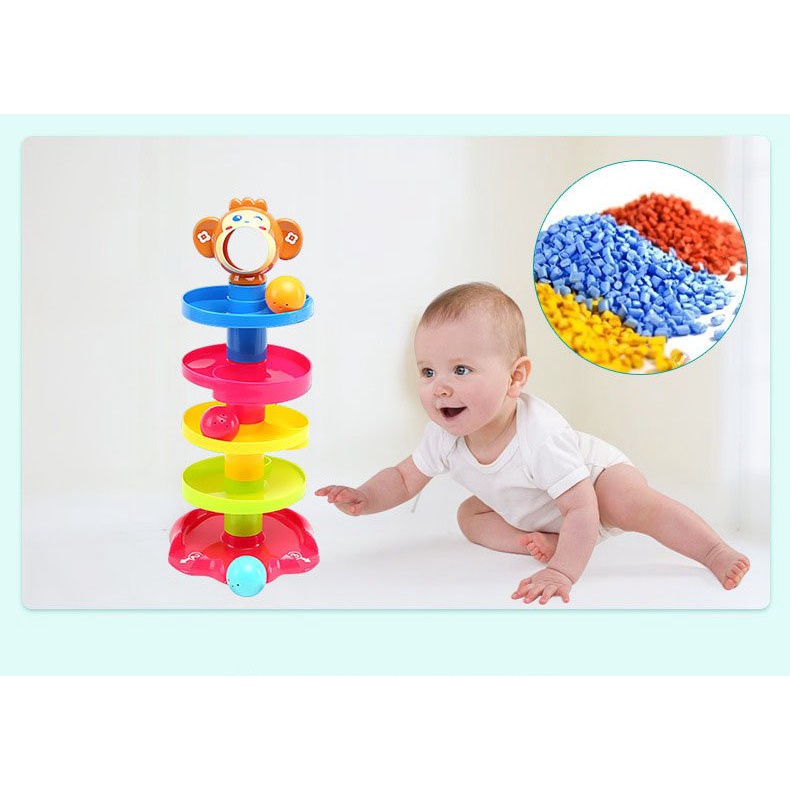 THẢ BÓNG BÉ YÊU_THÁP BÓNG LĂN