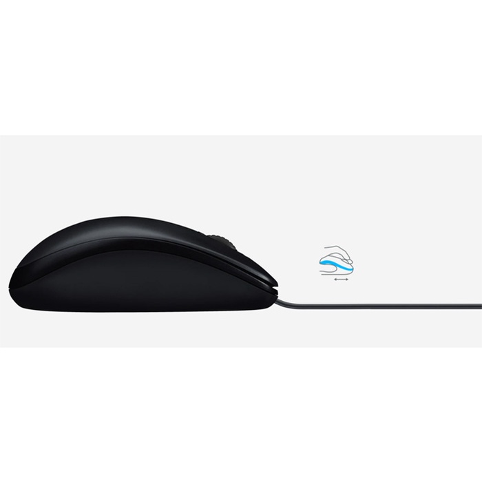 Chuột Có Dây Văn Phòng Logitech M100R - Hàng Chính Hãng