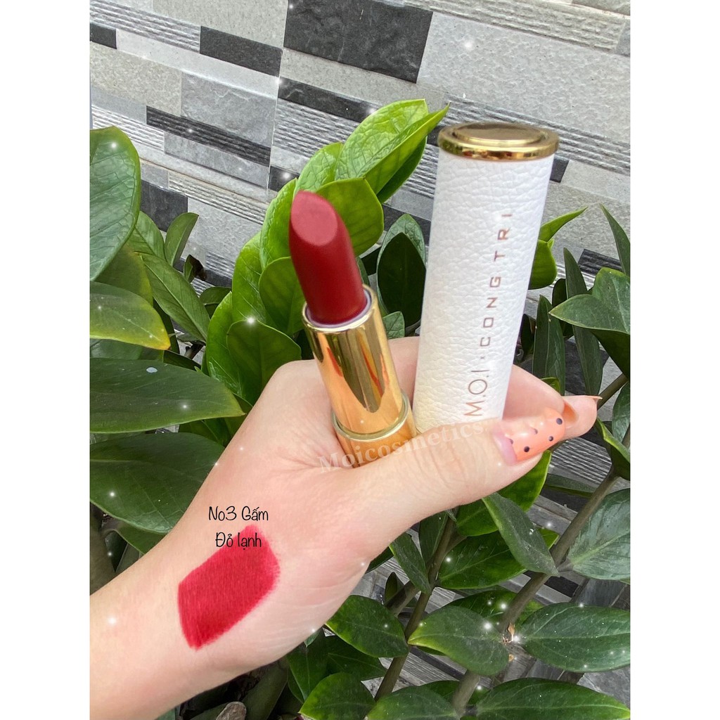 Son Hồ Ngọc Hà M.O.I x CÔNG TRÍ Là Dòng Son Love MOI Nhẹ Môi Mềm Mượt Giữ Màu Lâu Chống Lão Hóa Hương Thơm Cookei | BigBuy360 - bigbuy360.vn