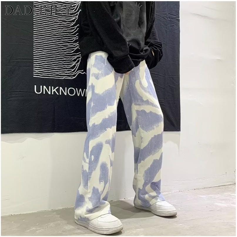 Quần Dài Họa Tiết Rằn Ri Thời Trang Mùa Đông Thoải Mái Cho Nam G10B102059Áo Thun In Chữ I I I I I