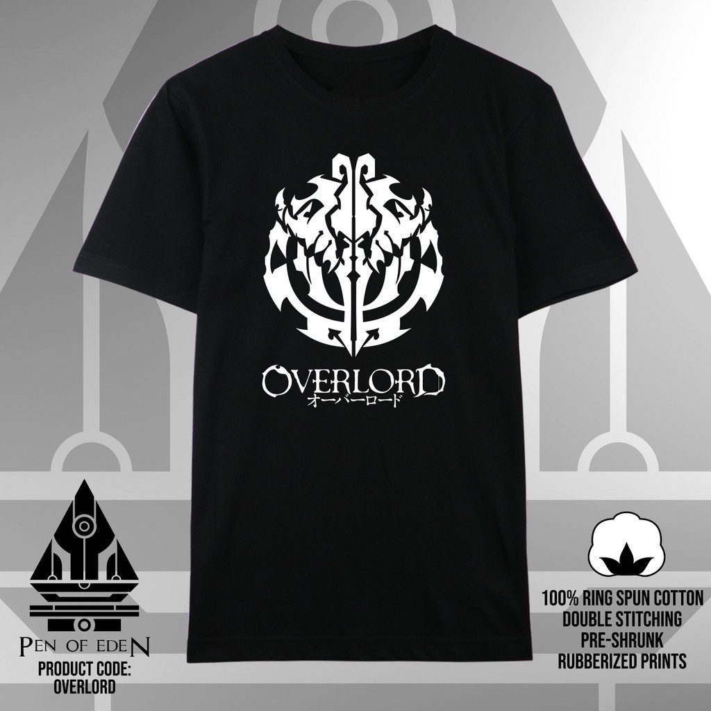 (SALE SỐC) ÁO thun  Overlord Guild Emblem Ainz Ooal Gown độc đẹp giá rẻ
