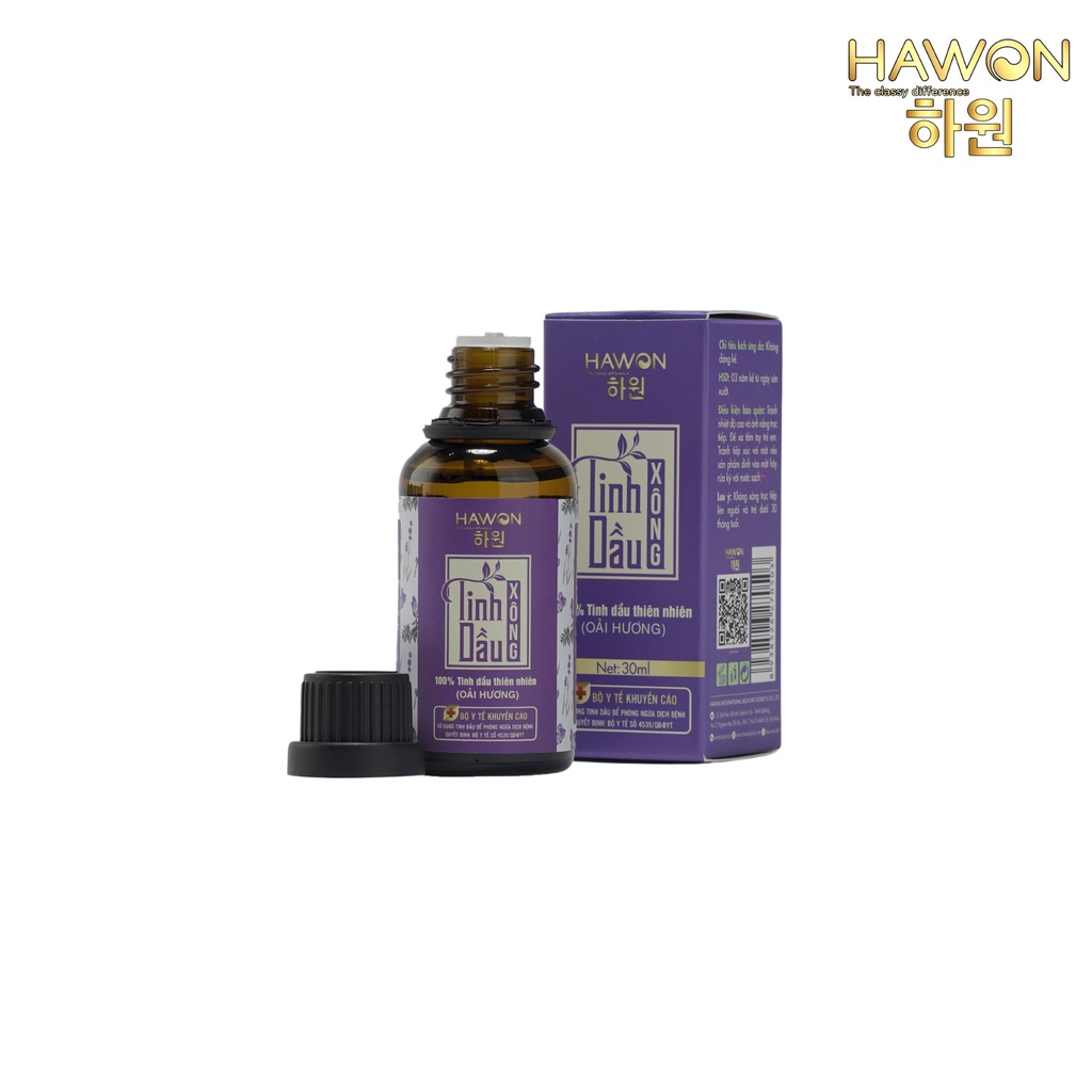 Tinh Dầu Xông Thiên Nhiên Lavender Nguyên Chất HAWON