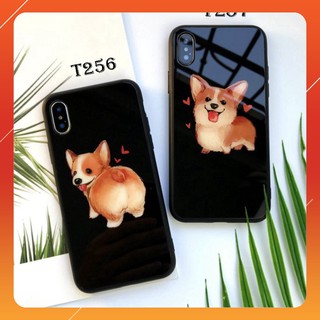 Ốp lưng Iphone [ FREE SHIP ] In hình chó corgi ( shop nhận in hình theo yêu cầu) .BD