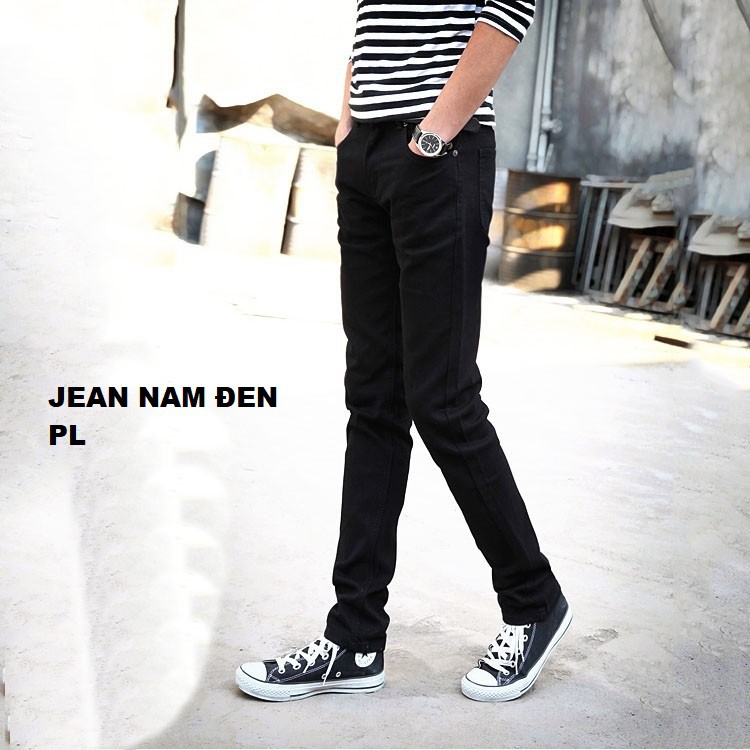 QUẦN NAM DÀI ĐEN TRƠN CHẤT JEAN XỊN HÀN SHOP 3.420