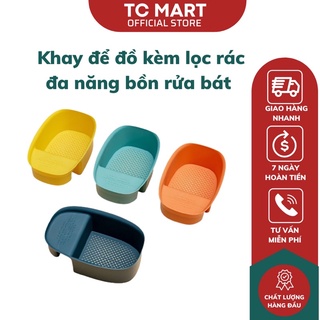 Khay Lọc Rác Kiêm Để Đồ Đa Năng Bồn Rửa Bát