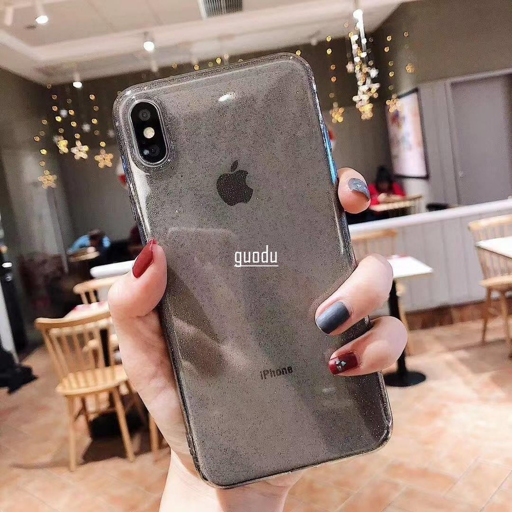 Ốp điện thoại silicone trong suốt dành cho iphone 11/7plus/Xr/8/6splus | BigBuy360 - bigbuy360.vn