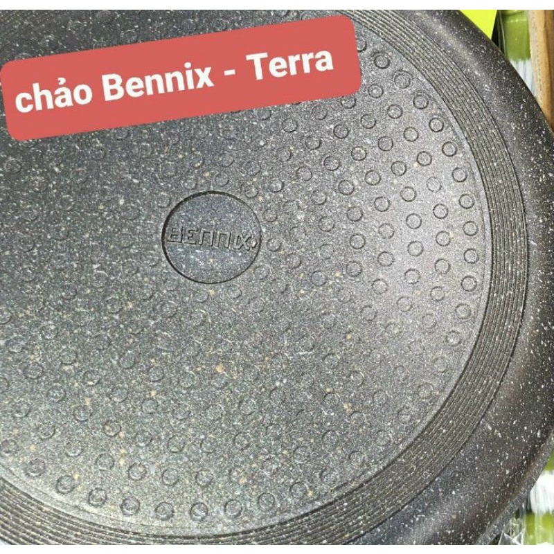 Chảo đá chống dính  siêu bền Sunhouse size 24, 26,28,30, chảo đá đáy từ Bennix size 24,26,28,30_Hàng chính hãng giá rẻ