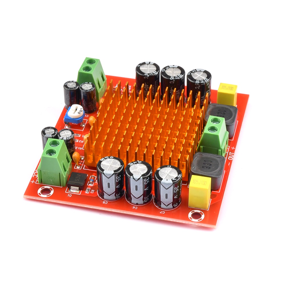 Bo mạch khuếch đại âm thanh kỹ thuật số PCBFUN XH-M544 Mono 80W DC12-24V chuyên dụng