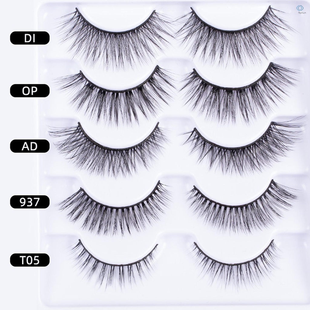 Set 10 cặp lông mi giả cong dài tự nhiên có thể tái sử dụng
 | BigBuy360 - bigbuy360.vn