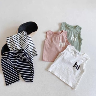 Set bộ cotton xinh xắn cho bé trai bé gái