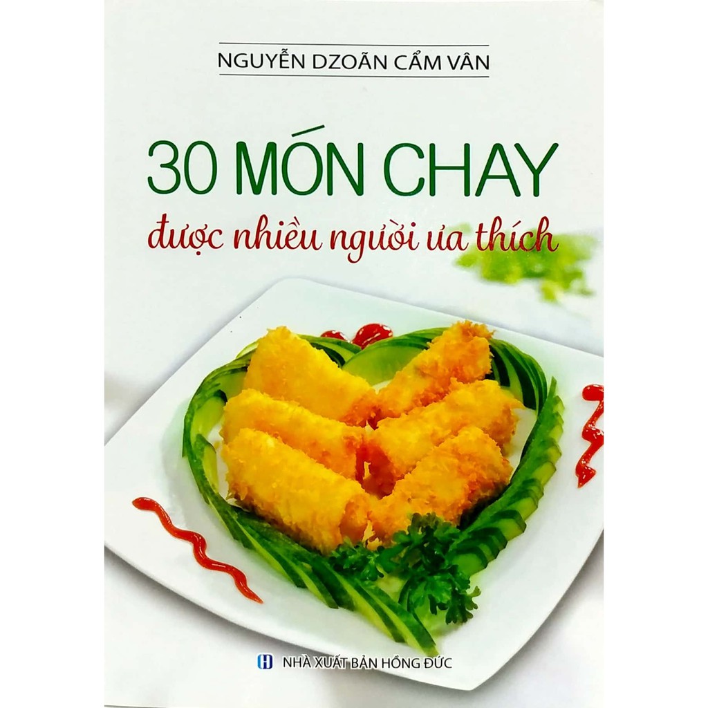 Sách - Thực Đơn Cơm Chay 3 Món - Các Món Chay - Ăn Chay Tốt Cho Sức Khỏe - 30 Món Chay Được Nhiều Người Ưa Thích (Bộ 4c)