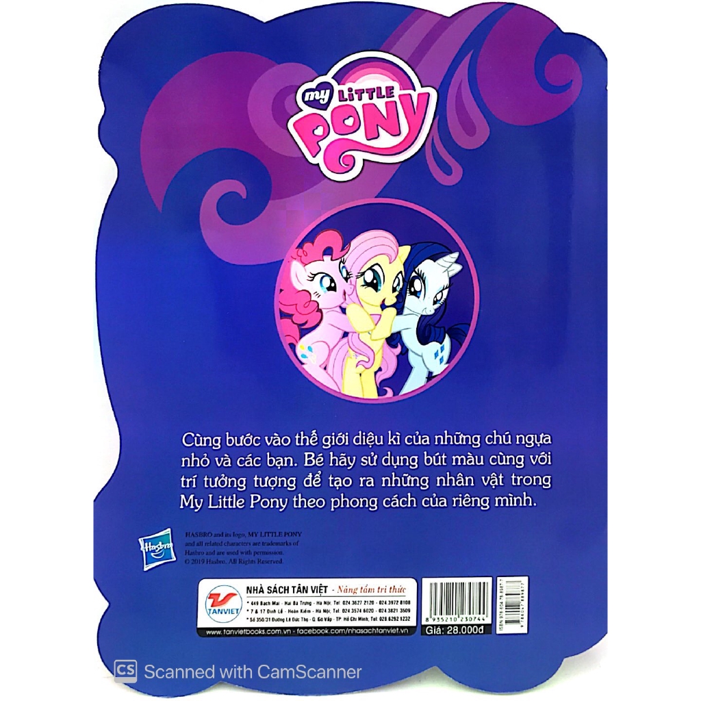 Sách - My Little Pony - Tô Màu Và Các Trò Chơi 1