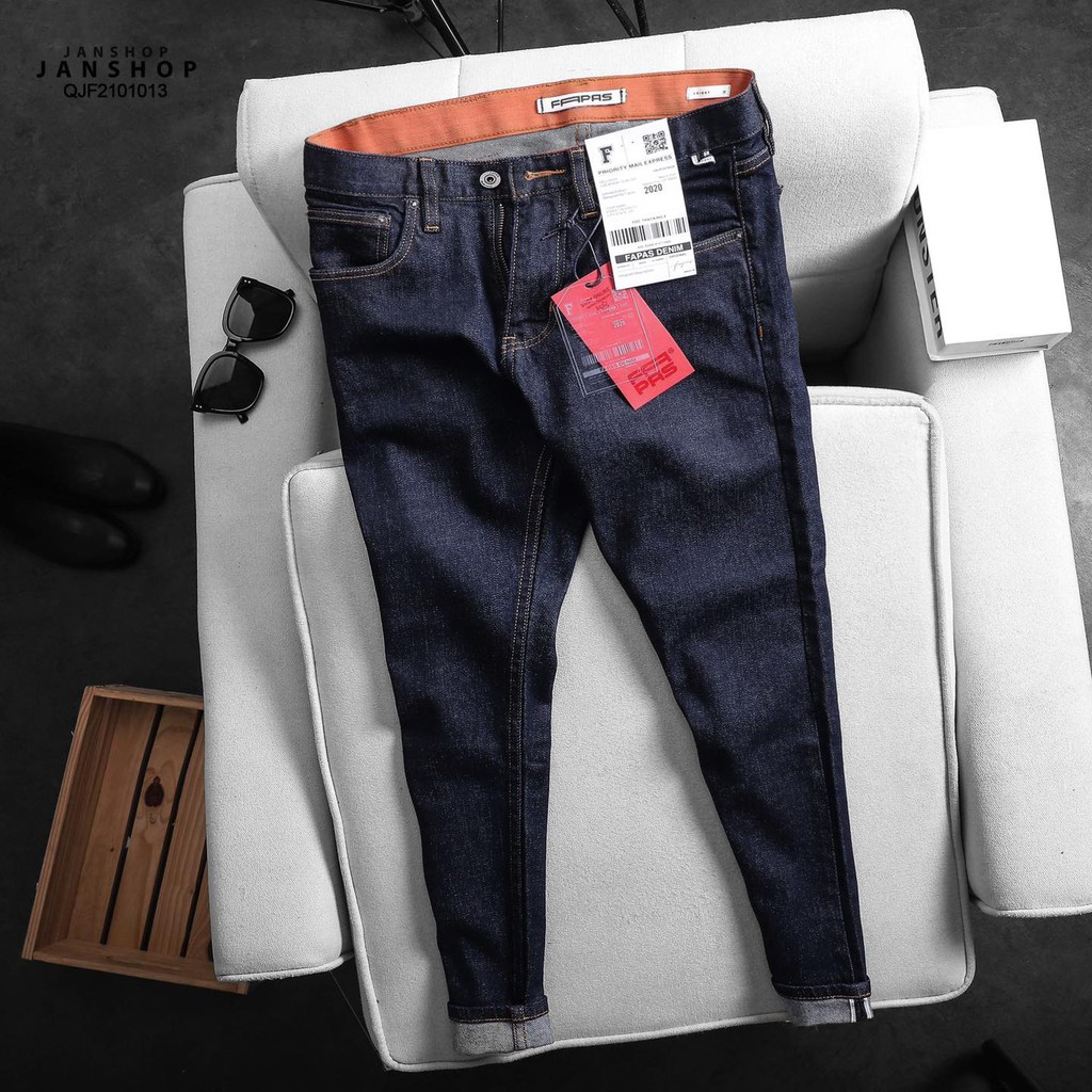JEAN FAPAS XANH ĐEN TAG CAM SKINNY JANSHOP