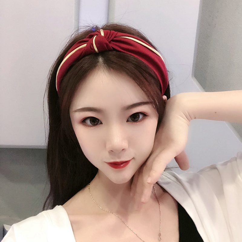 Băng Đô Cài Tóc Chống Trượt Thiết Kế Đơn Giản Thời Trang Cho Nữ