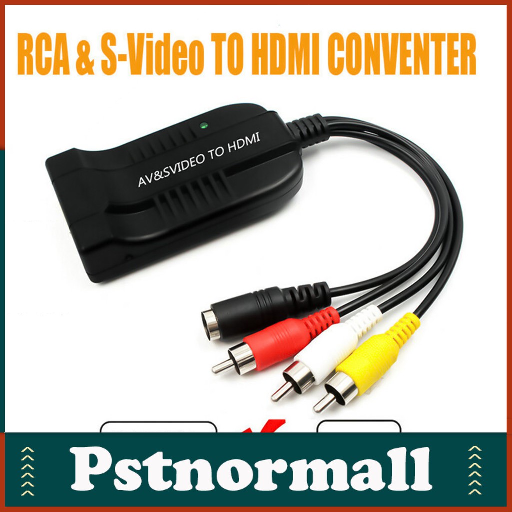 Bộ Chuyển Đổi 3 Cổng Ra Av / S-Video Sang Hdmi