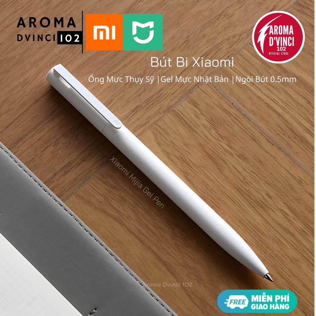Bút Bi cao cấp Xiaomi (Mực Đen Gel) - Hàng chính hãng | DVINCE Store