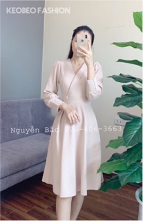 Váy xoè tay ngọc